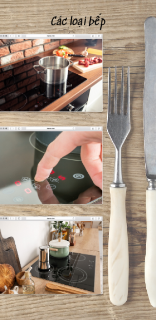 BẾP TỪ, BẾP HỒNG NGOẠI, BẾP ĐIỆN