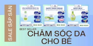 Chăm sóc da cho bé