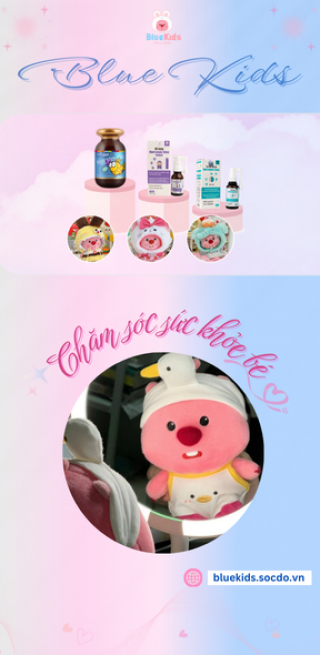 Chăm sóc sức khỏe bé Blue Kids