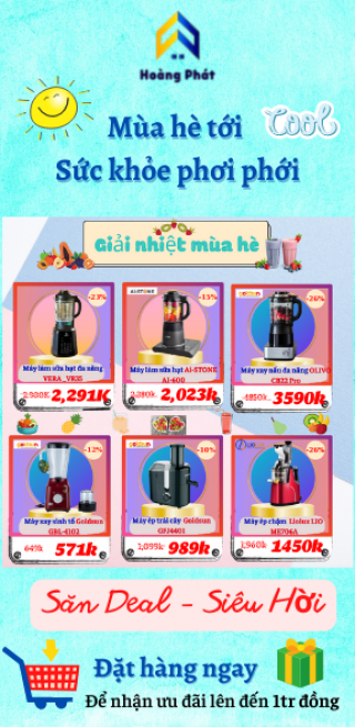 Máy ép - Máy xay xinh tố - Máy làm sữa hạt