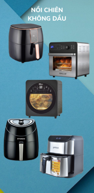 NỒI CHIÊN KHÔNG DẦU